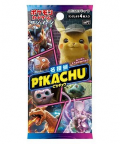 Pokemon Detective Pikachu The Movie SMP2 booster pack x4