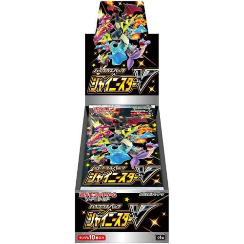 Shiny star v booster box s4a japanese pokemon cards