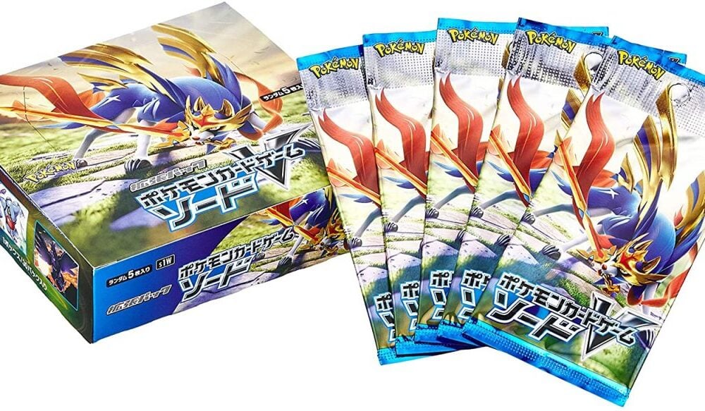 Sword S1W Booster Box Japanese Pokemon Cards
