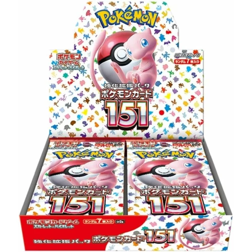 SV2A Pokémon Card 151 booster box Japanese Pokemon Card