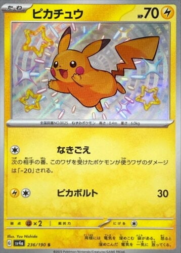 236/190 Pikachu