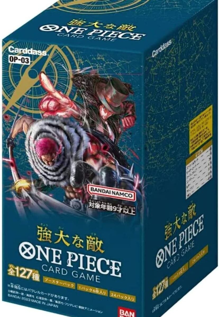 OP-03 PILLARS OF STRENGTH booster box Japanese ONE PIECE CARD