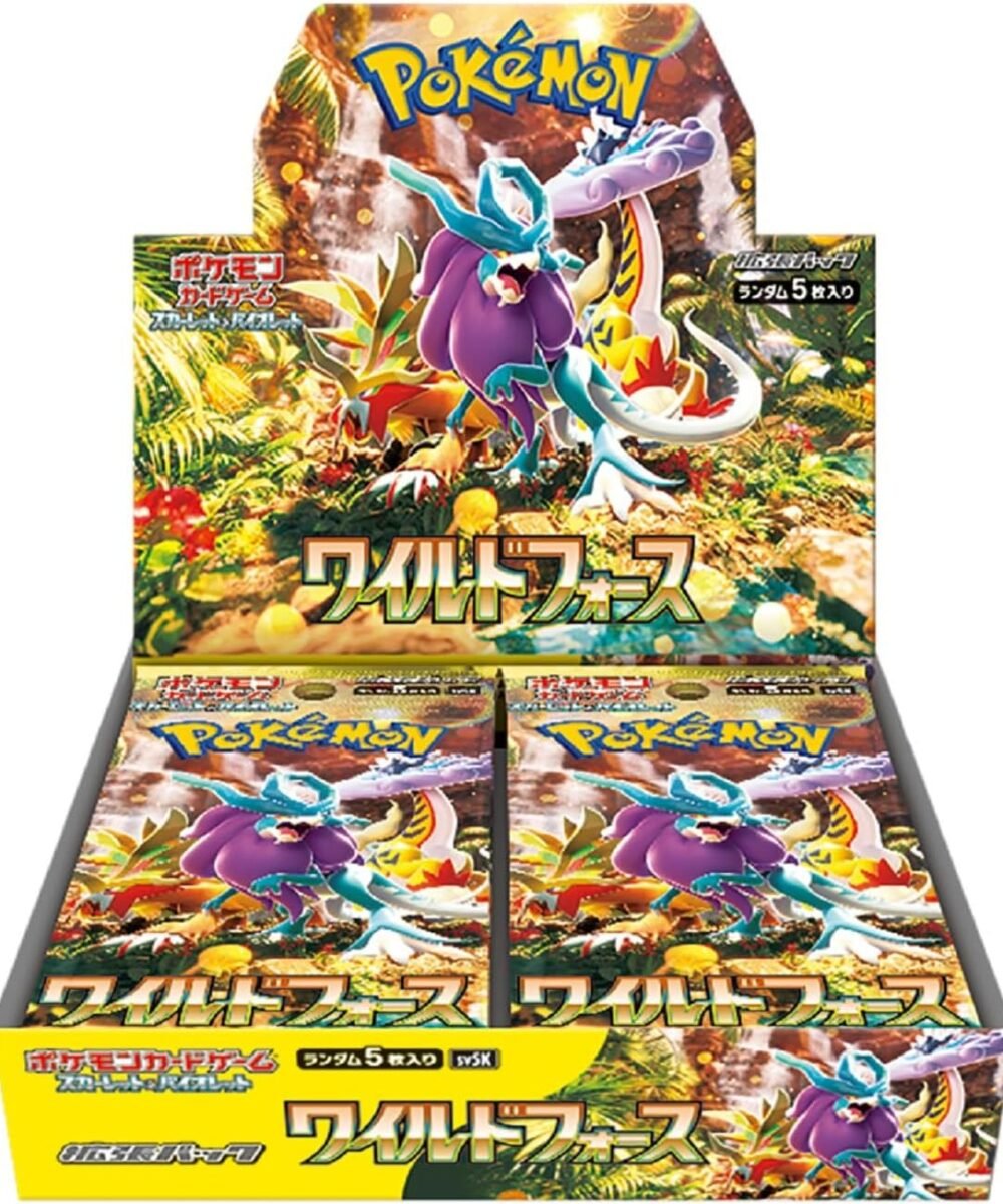 SV5K Wild Force booster box Japanese Pokemon Card