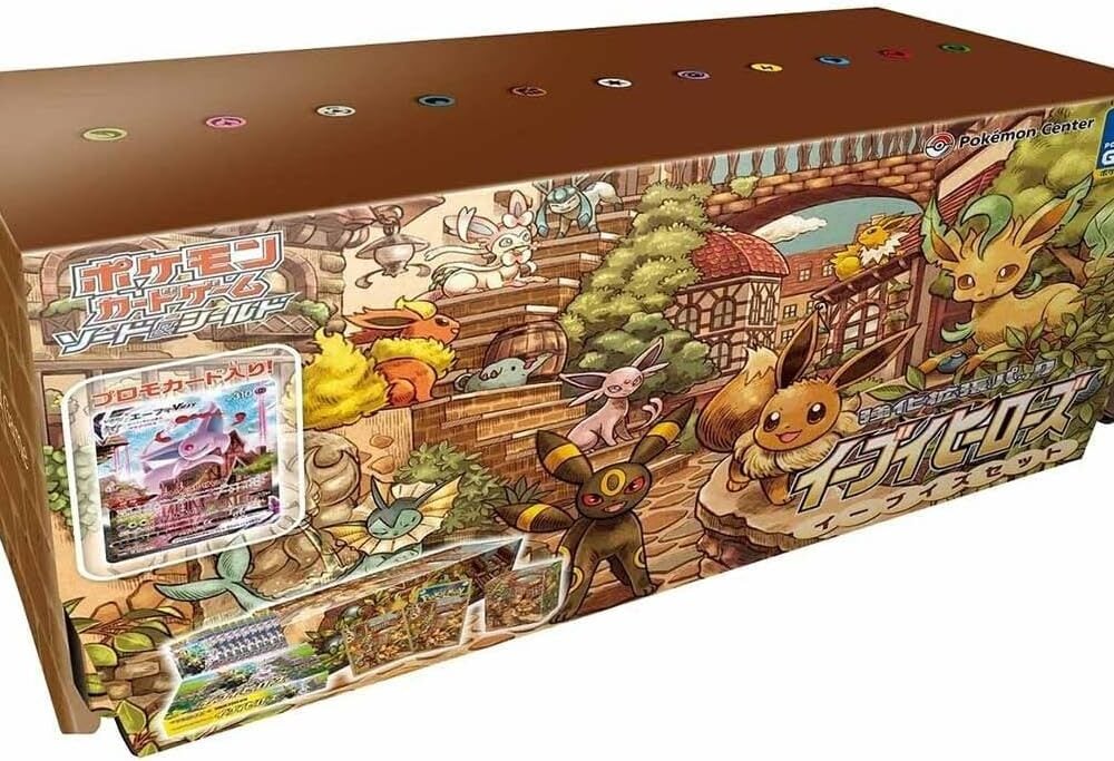 S6a Eevee heroes Eevees Gym Set Japanese Pokemon Card