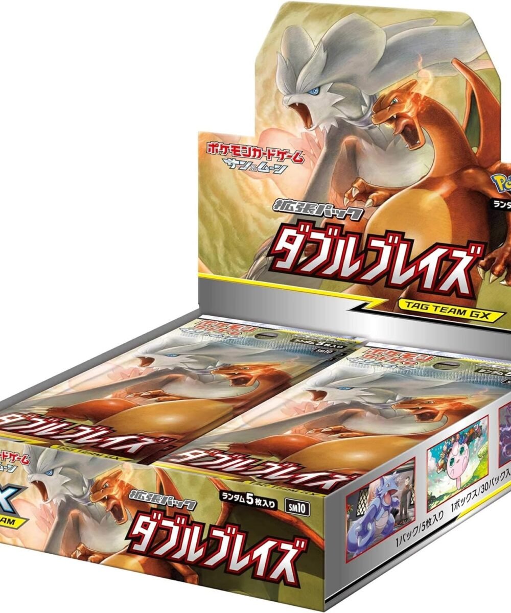 SM10 Double Blaze Booster Box Japanese Pokemon Card