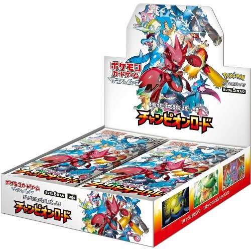 SM6b Champion Road Booster Box Japanese Pokemon Card