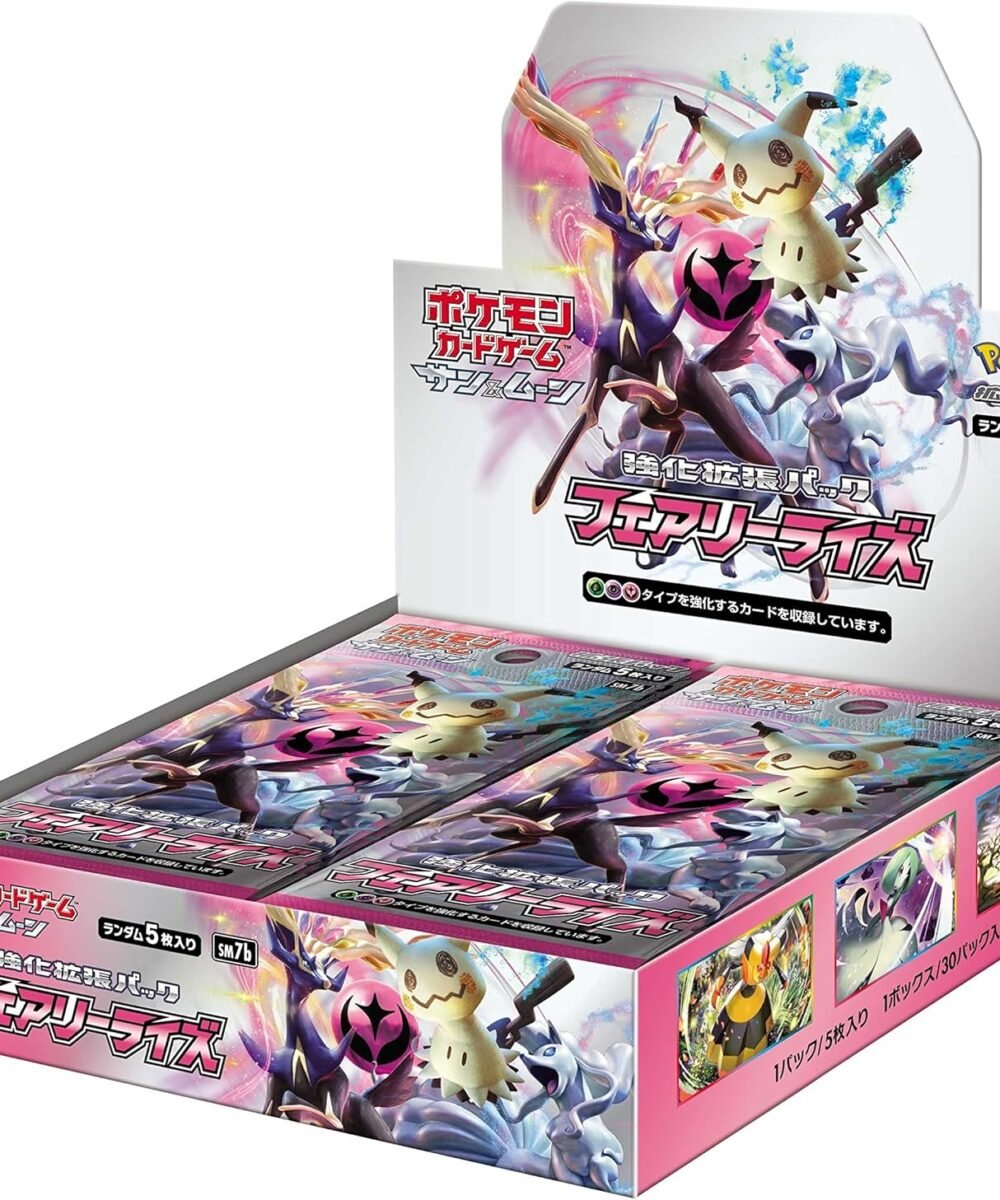 SM7b Fairy rise Booster Box Japanese Pokemon Card