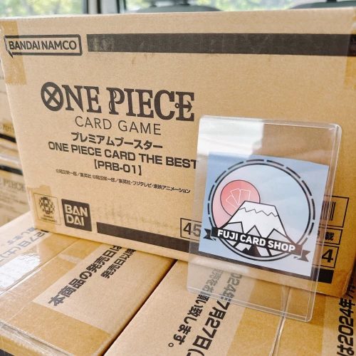 PRB-01 ONE PIECE CARD THE BEST Sealed Case (10 boxes