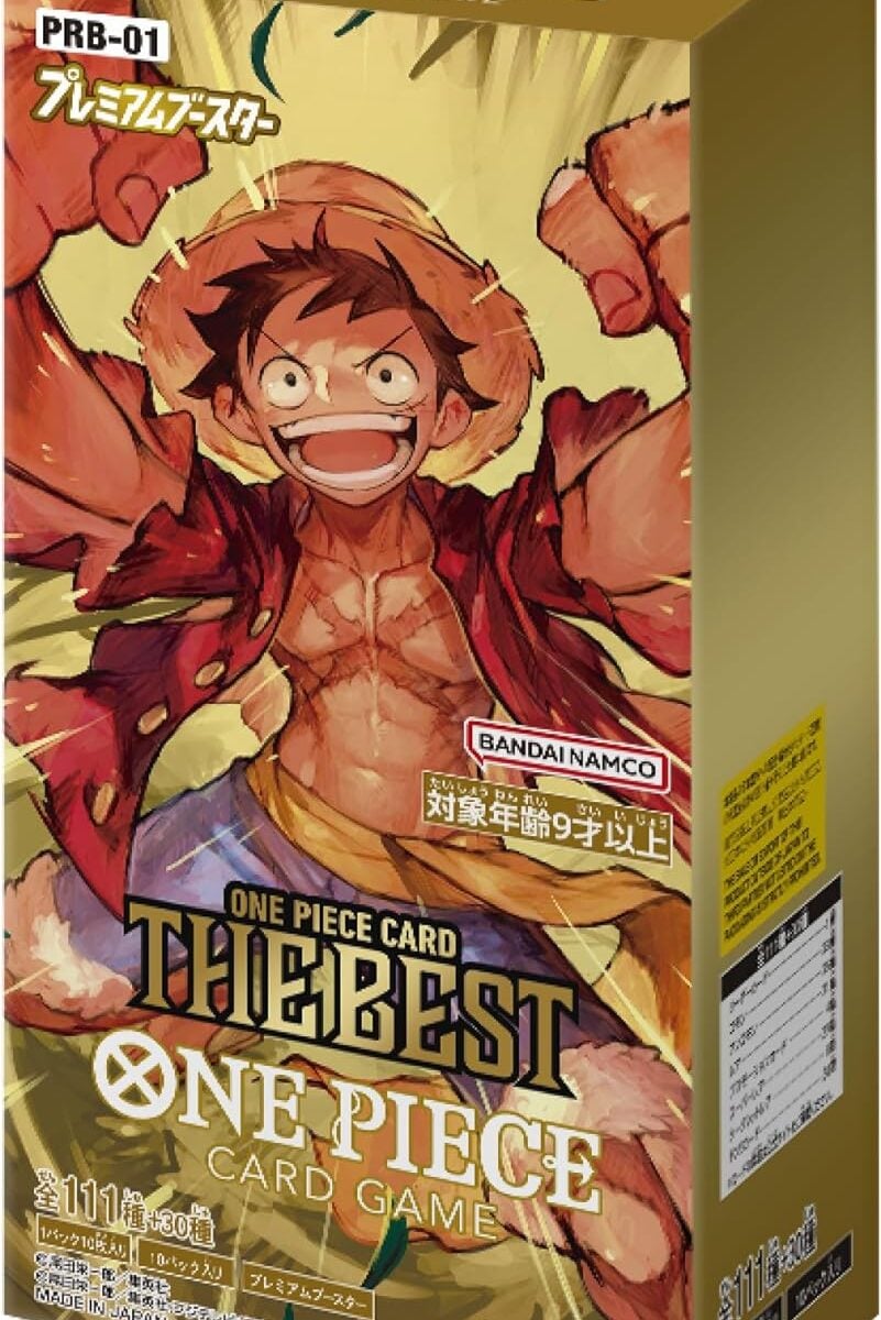 PRB-01 ONE PIECE CARD THE BEST Sealed Case (10 boxes) Japanese ONE PIECE CARD