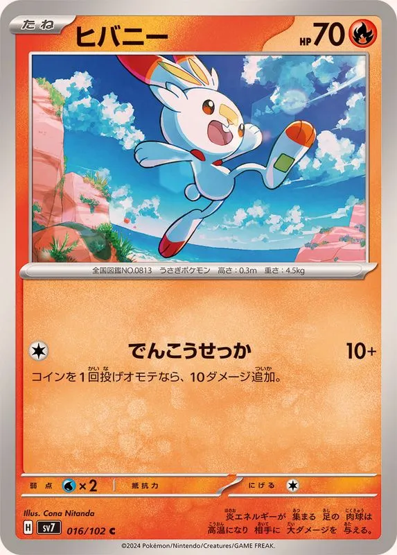016/102 Scorbunny