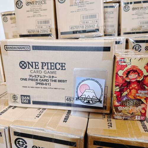 ONE PIECE CARD THE BEST PRB-01 1BOX 新品 ONE PIECE PRB-01 'ONE PIECE CARD THE BEST' BOOSTER CASE 10