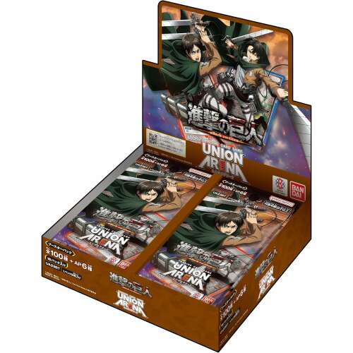 UNION ARENA Attack on Titan Sealed Case(16 boxes) Japanese UNION ARINA CARD