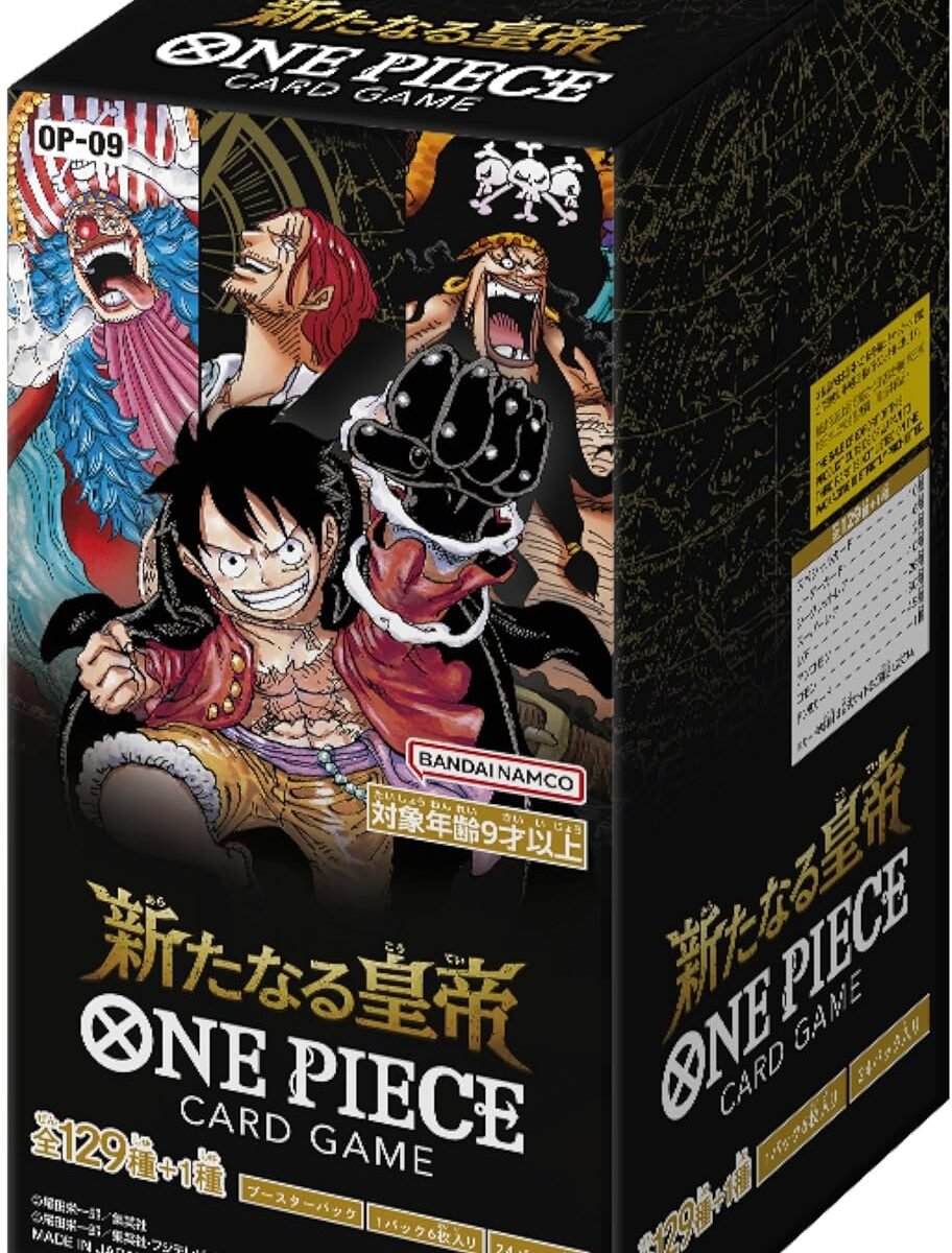 OP-09 EMPERORS IN THE NEW WORLD Booster Box Japanese ONE PIECE CARD