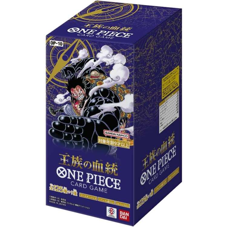 OP-10 ROYAL BLOOD Sealed Case (12 boxes) Japanese ONE PIECE CARD