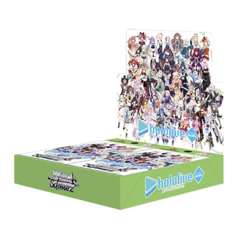 hololive production vol.2  再販　4BOX Amazon.com: Weiss Schwarz Booster Pack Hololive Production