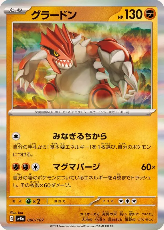 080/187 Groudon