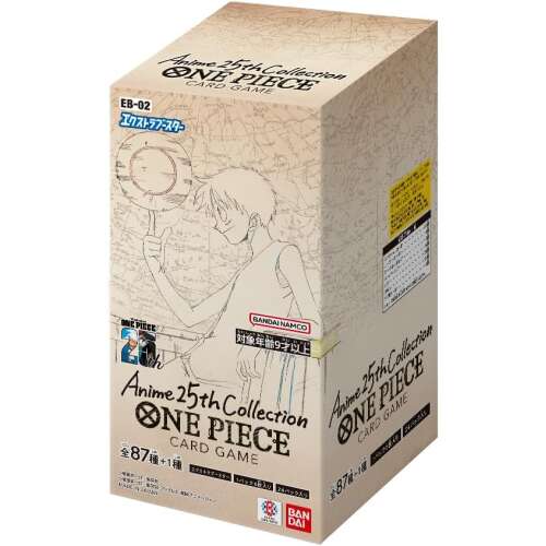 EB-02 Anime 25th collection Sealed Case (12 boxes) Japanese ONE PIECE CARD