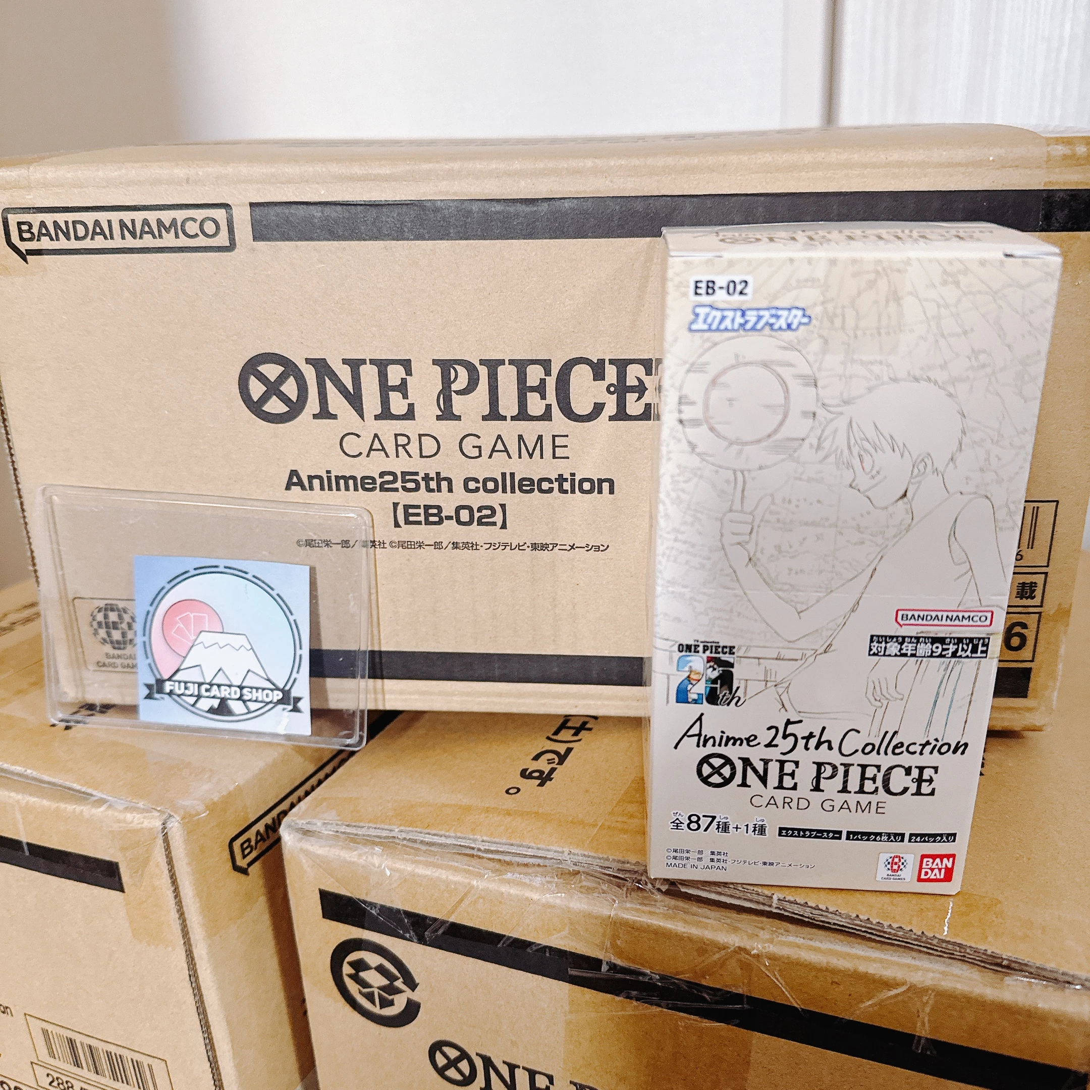 BANDAI - ワンピースカードEB-02 ANIME 25th Collection BOX Amazon.com: One Piece Card Game Extra Booster Anime 25th