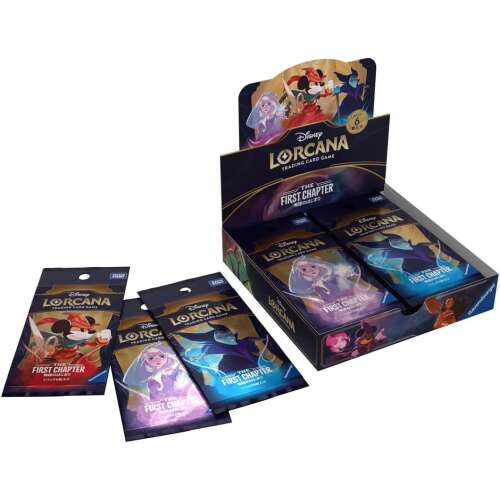 Disney Lorcana TCG Japanese Edition Booster THE FIRST CHAPTER : The Beginning of the Story Sealed Case(15 boxes) Japanese Trading Card