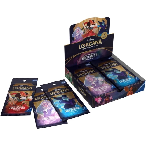 Disney Lorcana TCG Japanese Edition Booster THE FIRST CHAPTER : The Beginning of the Story Sealed Case(15 boxes) Japanese Trading Card