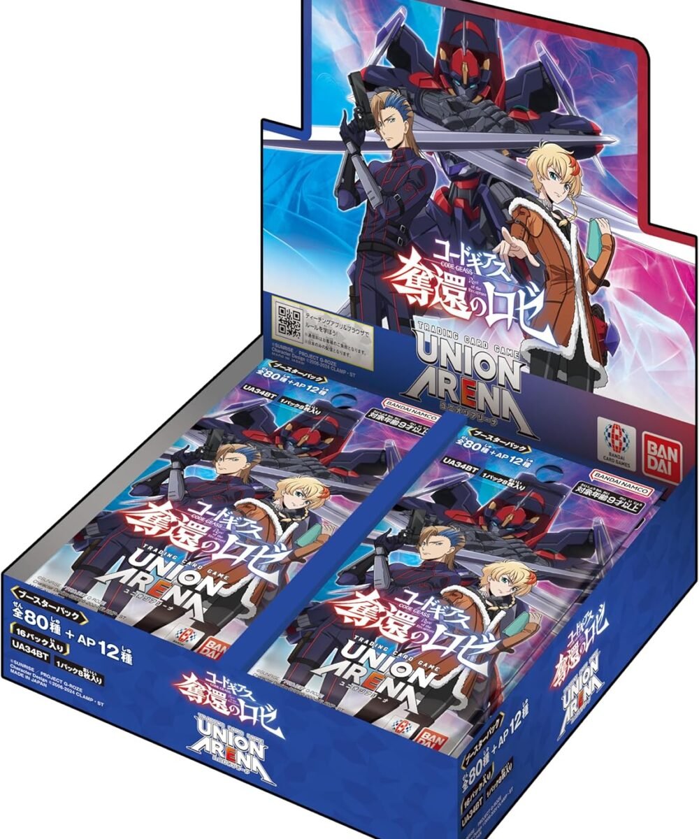 UNION ARENA Booster Code Geass: Roze of the Recapture booster box Japanese Trading Card