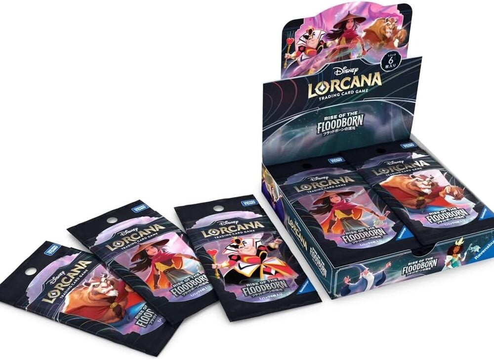 Disney Lorcana TCG Japanese Edition Booster RISE OF THE FLOODBORN Sealed Case(15 boxes) Japanese Trading Card