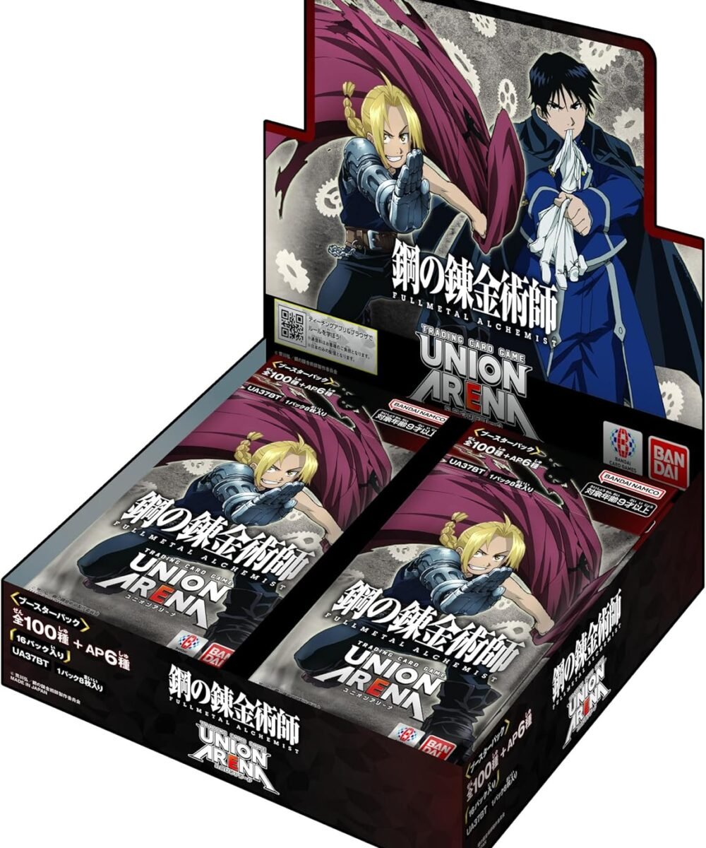 UNION ARENA Booster FULLMETAL ALCHEMIST booster box Japanese Trading Card