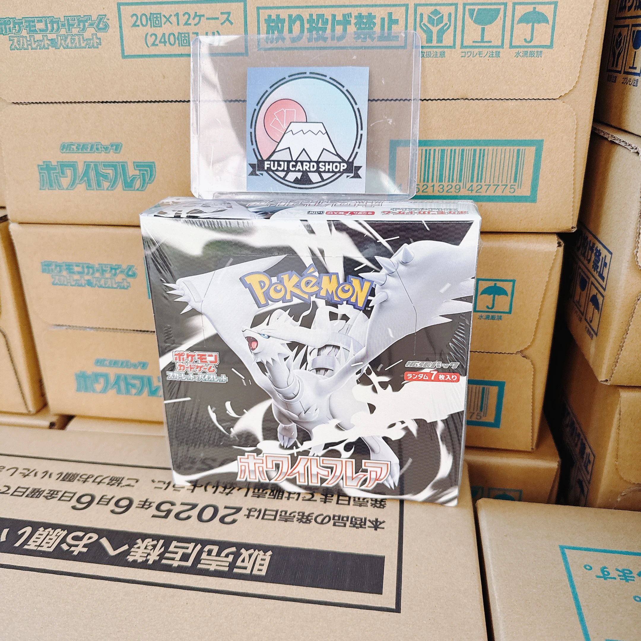 SV11W White Flare Booster Box Japanese Pokemon Card - Fuji