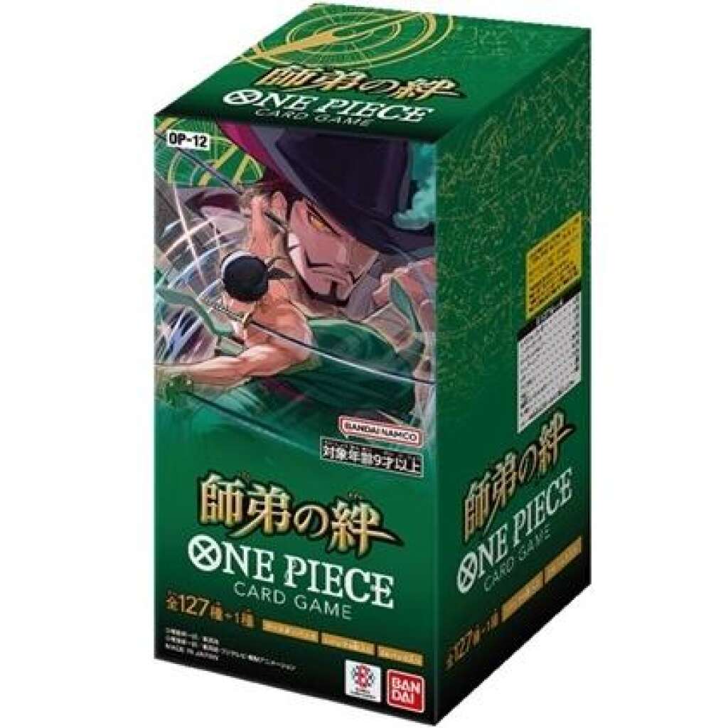 OP-12 Legacy of the Master Sealed Case (12 boxes) Japanese ONE PIECE CARD