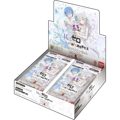 UNION ARENA Re:Zero Starting Life in Another World UA40BT Sealed Case(16 boxes) Japanese Trading Card