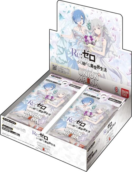 UNION ARENA Re:Zero Starting Life in Another World UA40BT Sealed Case(16 boxes) Japanese Trading Card