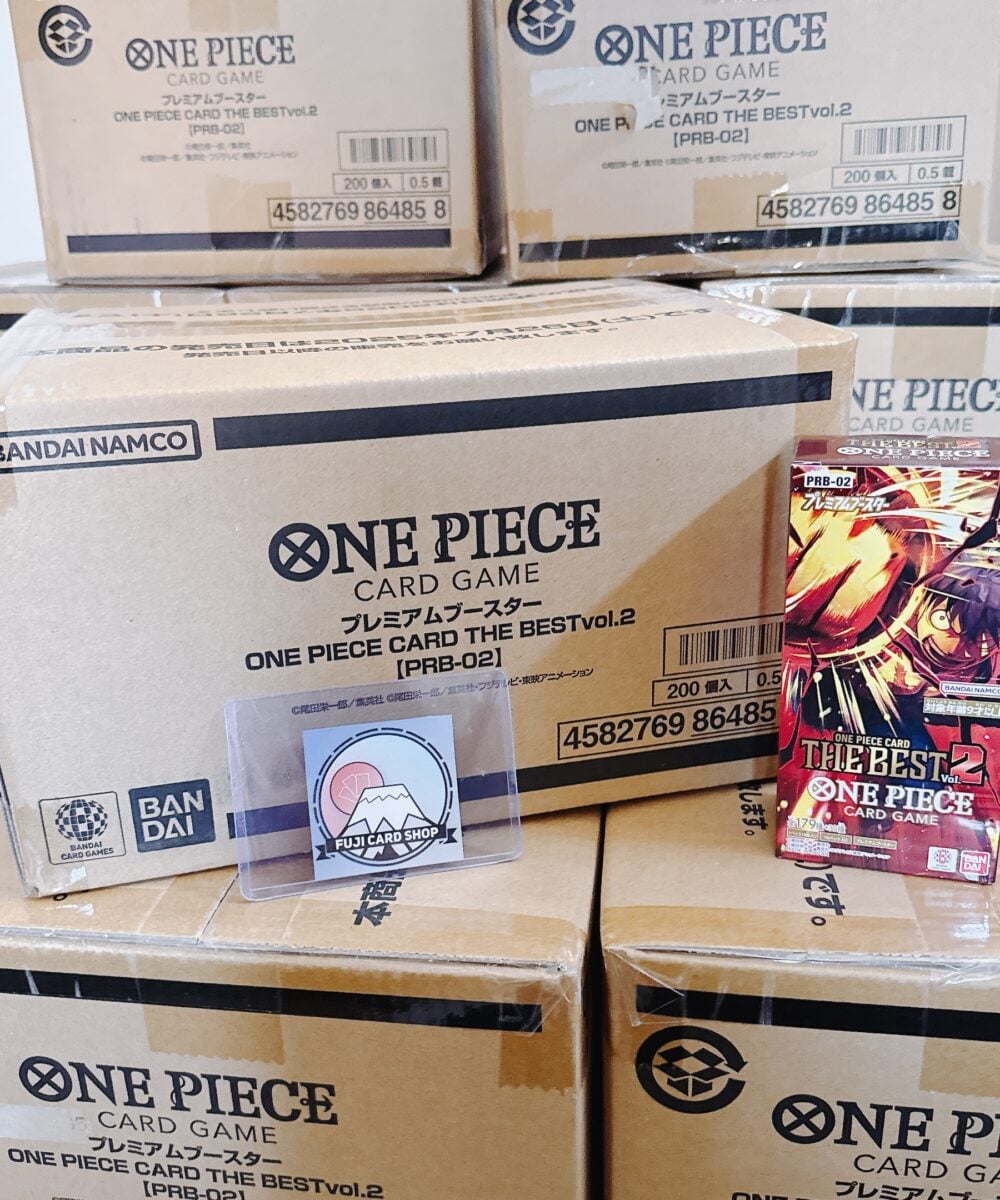 Alternative view of PRB-02 ONE PIECE CARD THE BEST vol.2 Booster Box Japanese ONE PIECE CARD