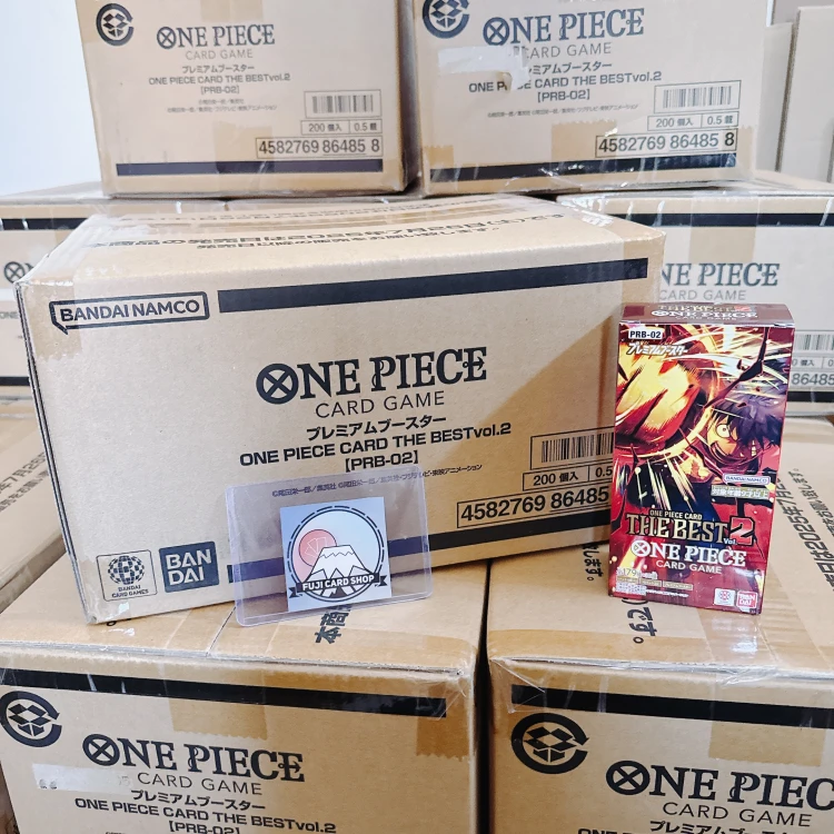 Alternative view of PRB-02 ONE PIECE CARD THE BEST vol.2 Booster Box Japanese ONE PIECE CARD