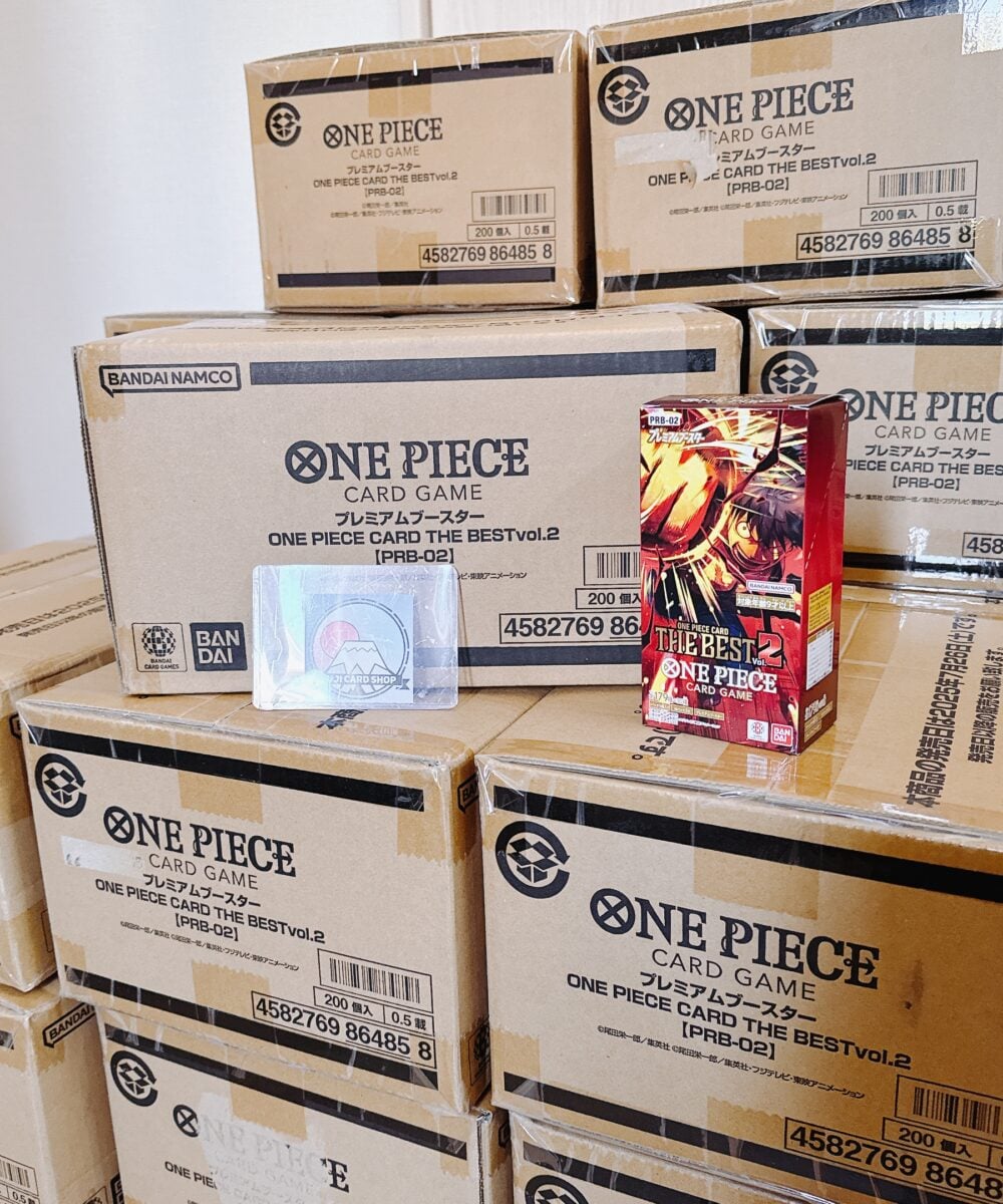 Alternative view of PRB-02 ONE PIECE CARD THE BEST vol.2 Sealed Case (20 boxes) Japanese ONE PIECE CARD