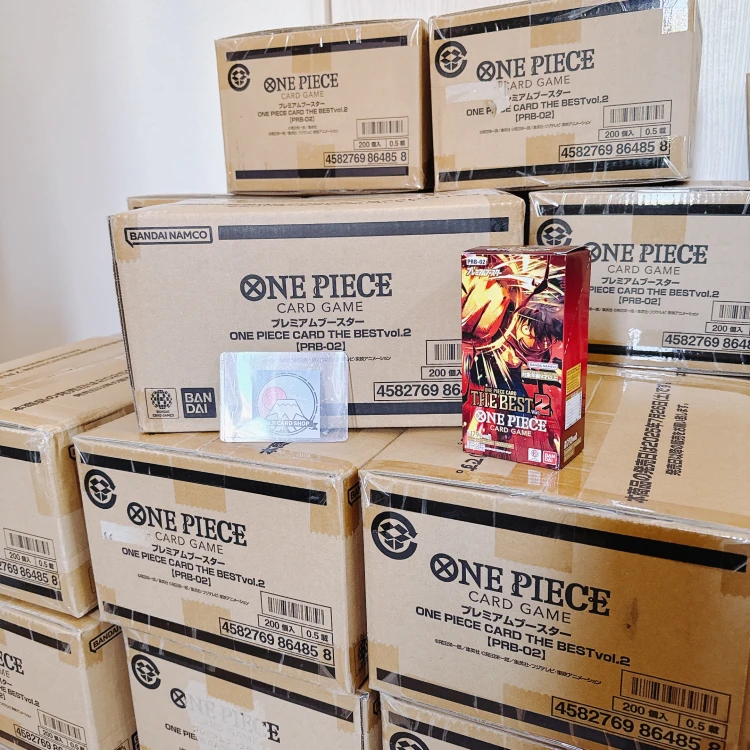 Alternative view of PRB-02 ONE PIECE CARD THE BEST vol.2 Sealed Case (20 boxes) Japanese ONE PIECE CARD