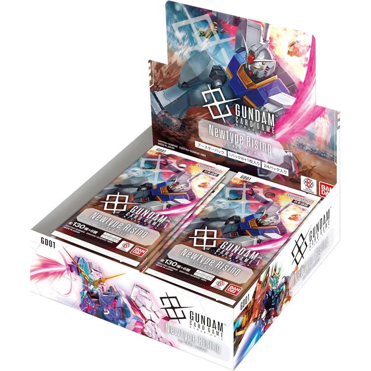 Gundam Card Game booster GD01 Newtype Rising Japanese Trading Card