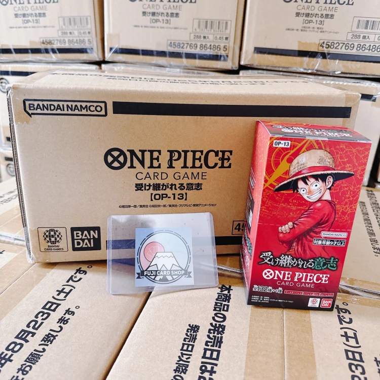 Alternative view of OP-13 Carrying on His Will Booster Box Japanese ONE PIECE CARD