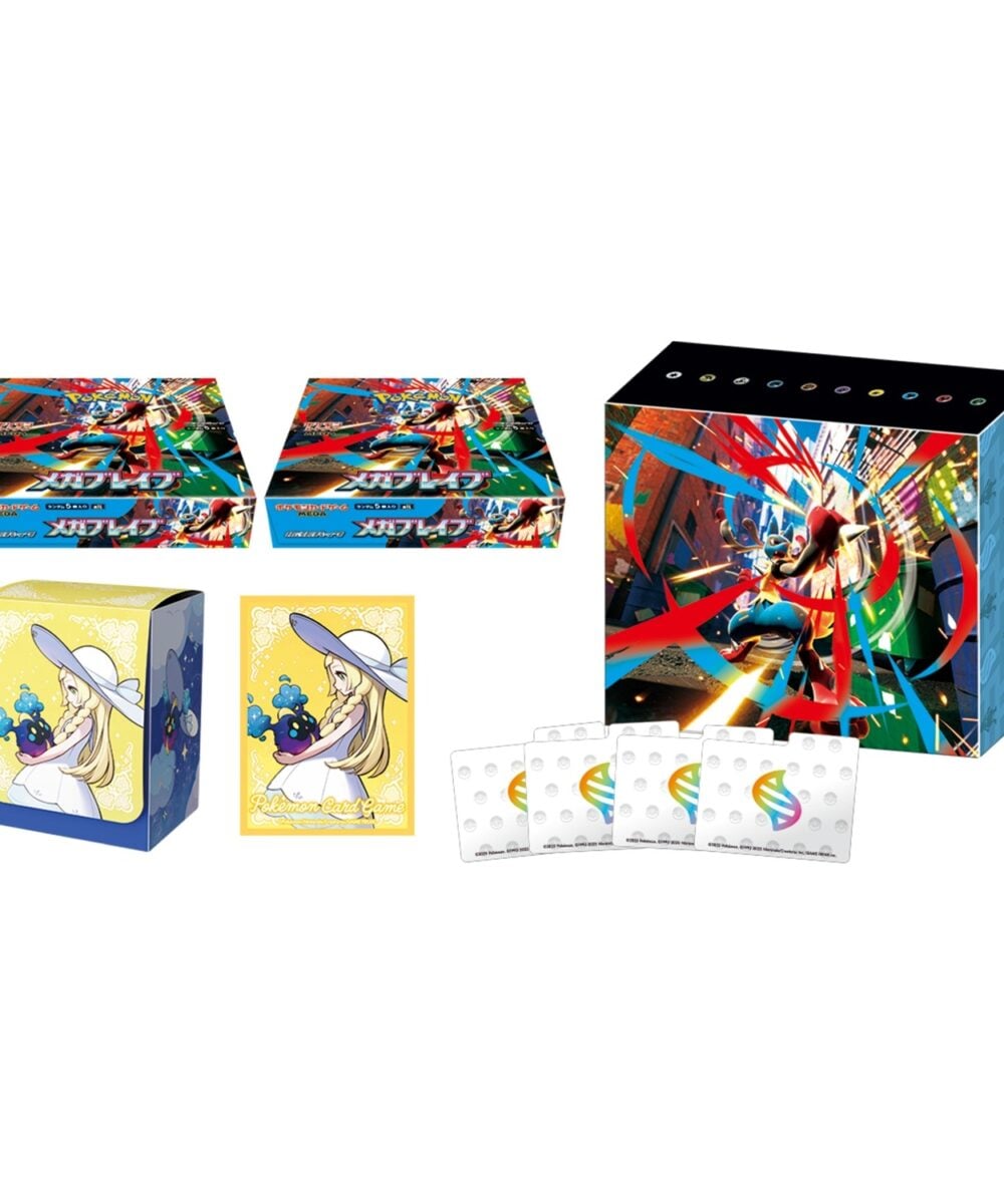 Alternative view of M1L Mega Brave Pokemon Center Set Japanese Pokemon Card