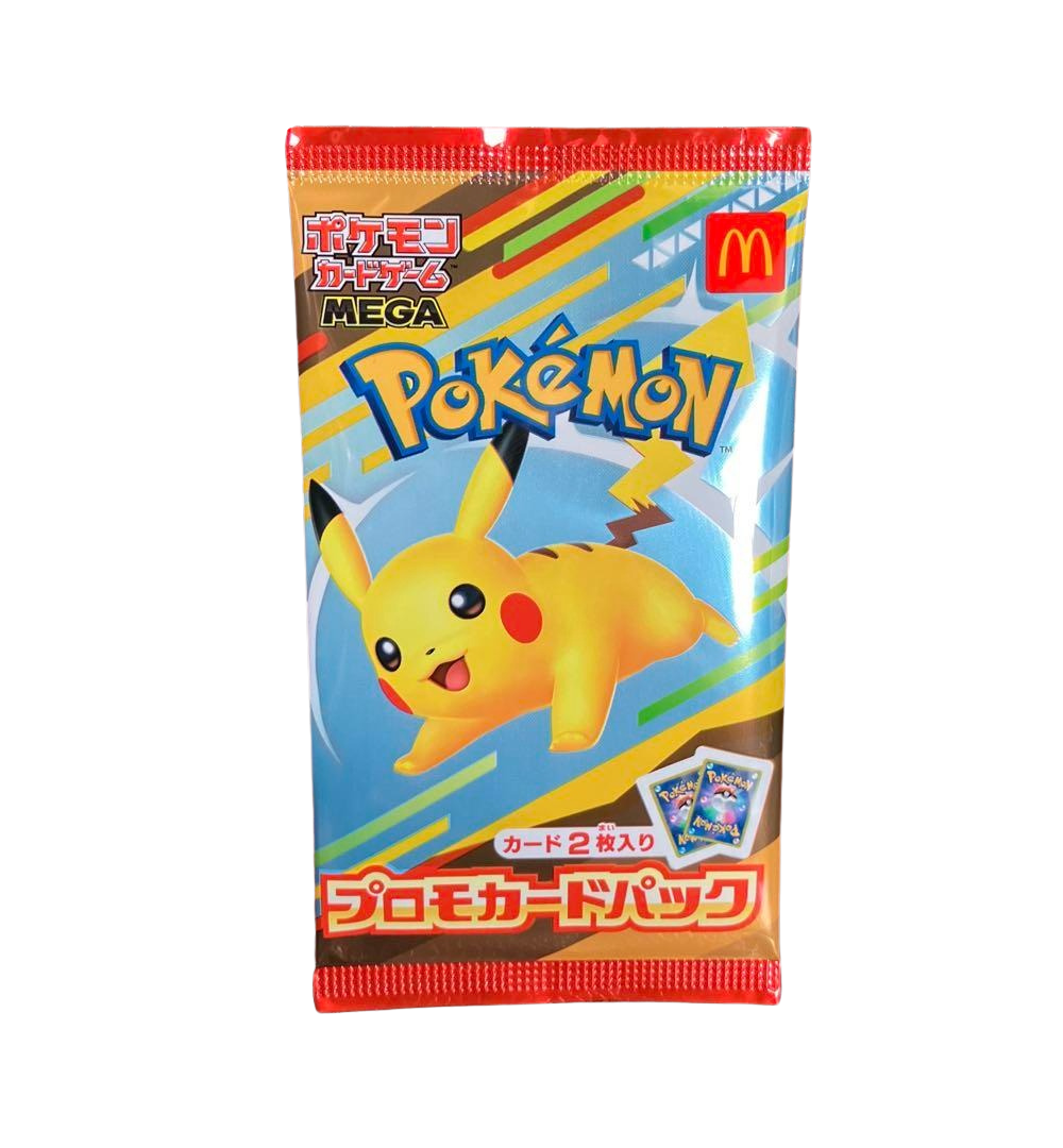 McDonald’s 2025 Promo Pack Japanese Pokemon Card