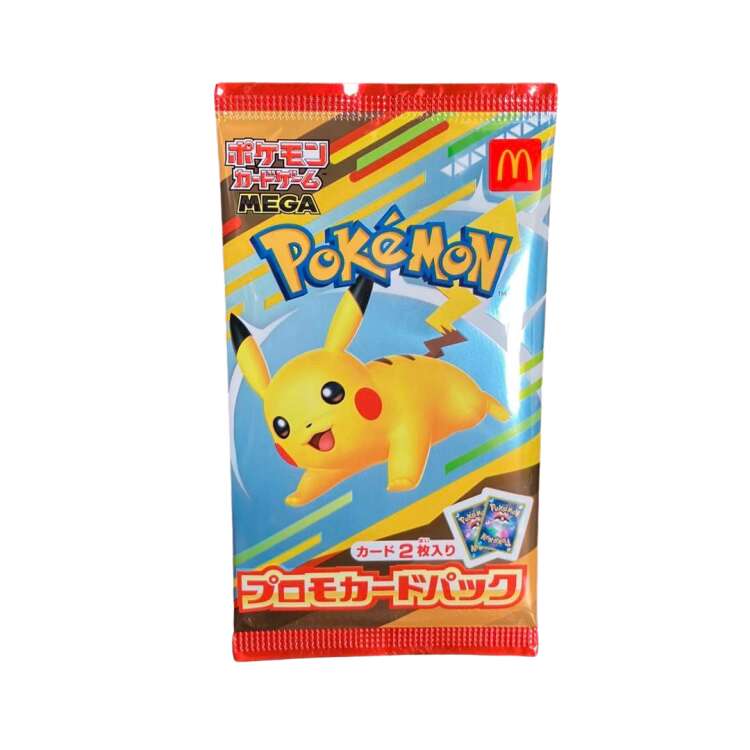 McDonald’s Happy Meal 2025 Promo Pack Japanese Pokemon Card