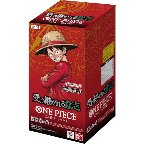 OP-13 Carrying on His Will Sealed Case (12 boxes) Japanese ONE PIECE CARD