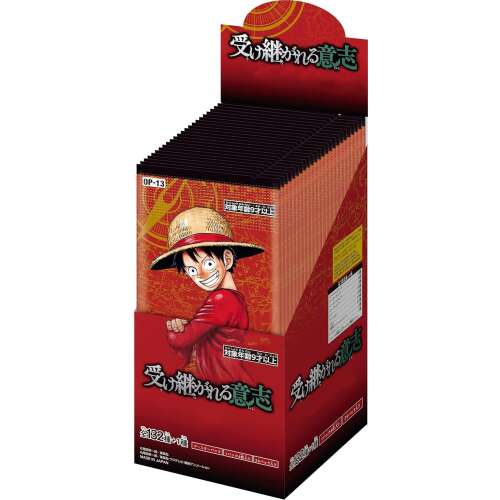[Pre-Order/Ship Aug 25] OP-13 Carrying on His Will Sealed Case (12 boxes) Japanese ONE PIECE CARD