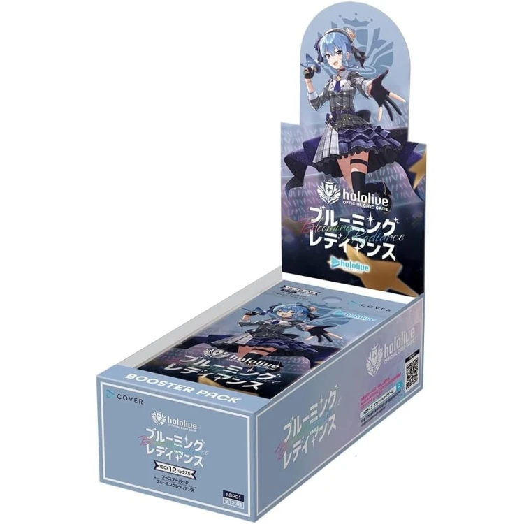 hololive OFFICIAL CG Vol.1 Blooming Radiance booster box Japanese Trading Card
