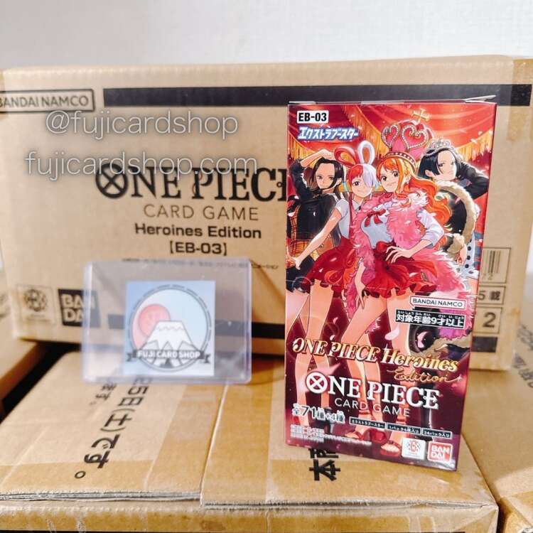 Alternative view of EB-03 Heroines Edition Sealed Case (12 boxes) Japanese ONE PIECE CARD