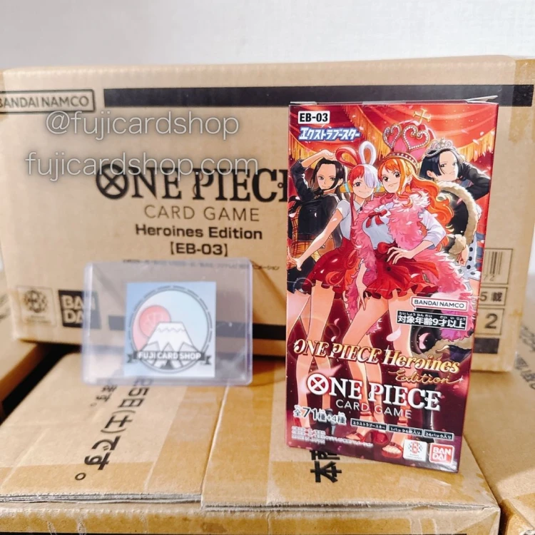 Alternative view of EB-03 Heroines Edition Booster Box Japanese ONE PIECE CARD