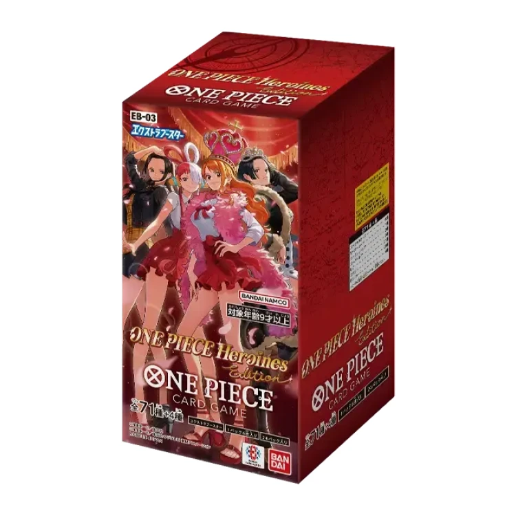 [Pre-Order/Ship Oct 27] EB-03 Heroines Edition Booster Box Japanese ONE PIECE CARD