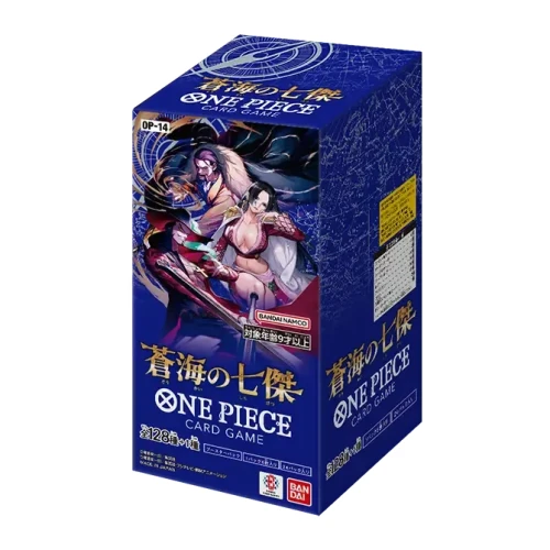 [Pre-Order/Ship Nov 25] OP-14 The Azure Sea’s Seven Booster Box Japanese ONE PIECE CARD