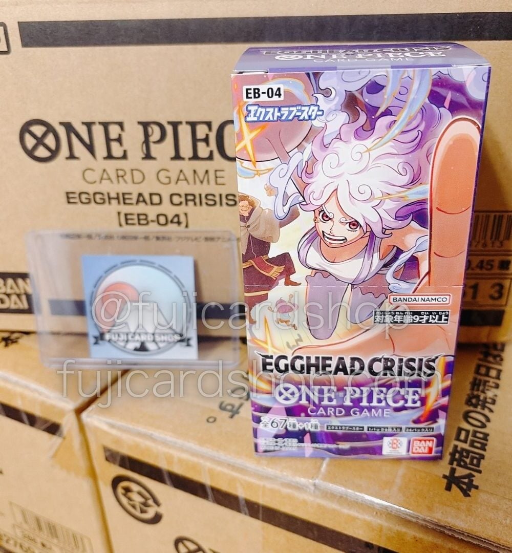Alternative view of EB-04 EGGHEAD CRISIS Booster Box Japanese ONE PIECE CARD