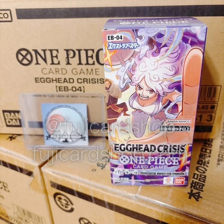 Alternative view of EB-04 EGGHEAD CRISIS Booster Box Japanese ONE PIECE CARD