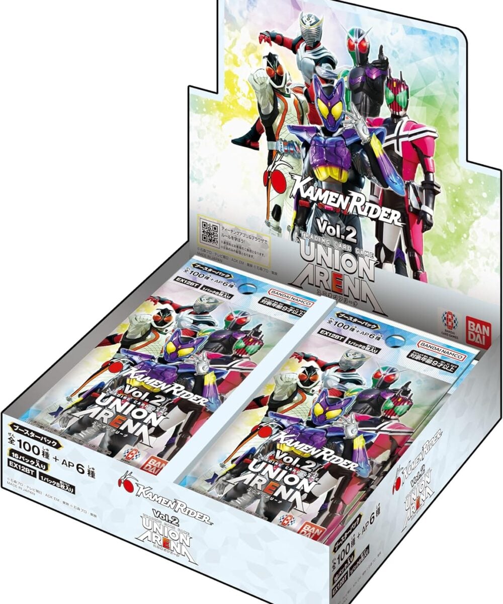 UNION ARENA Kamen Rider vol. 2 EX12BT Sealed Case(16 boxes) Japanese Trading Card